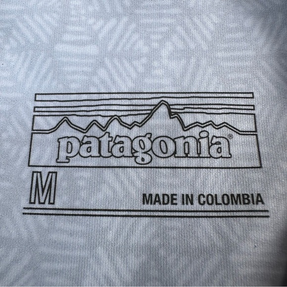 Womens Patagonia Micro Swell Short-Sleeve Rashguard - Size Medium - Picture 5 of 7